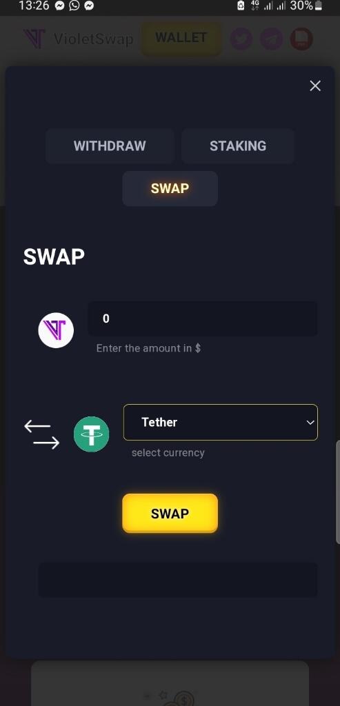 VioletSwap Project.