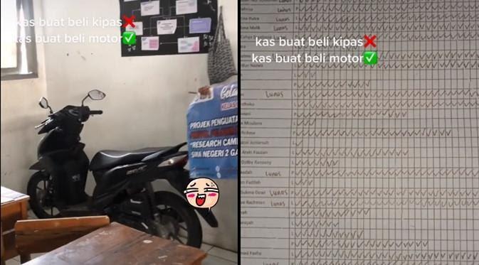 Viral, Seorang Siswa Pakai Uang Kas untuk Beli Motor, Begini Penjelasannya