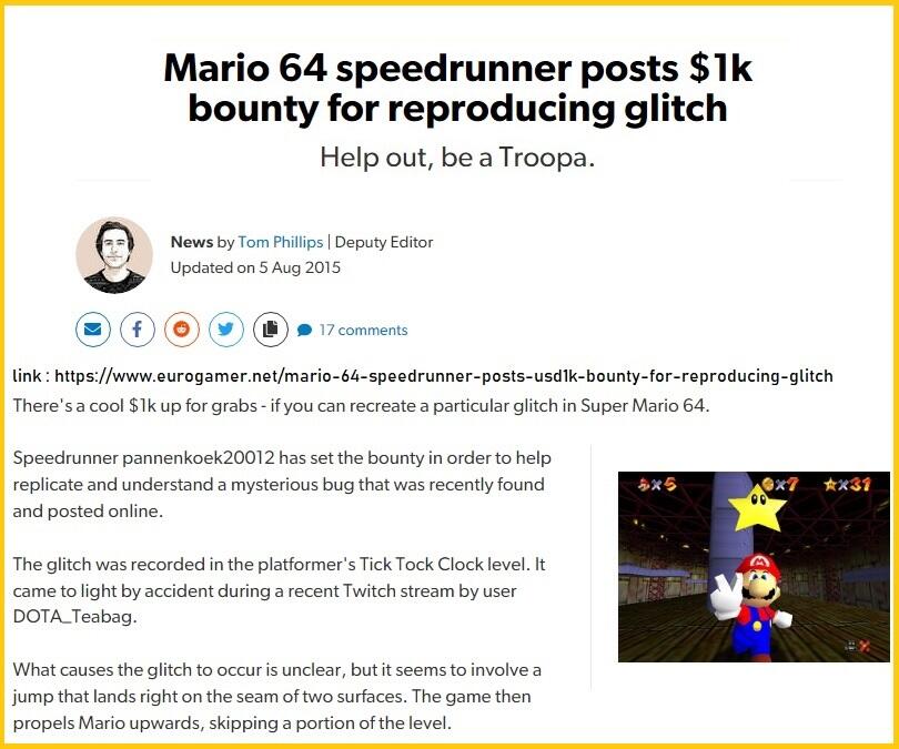 Glitch Paling Langka Yang Pernah Terekam di Dunia Video Games