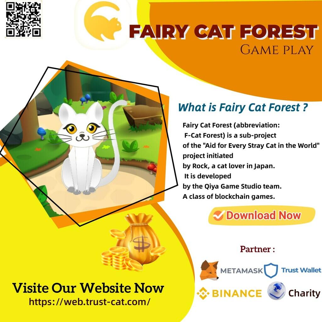 What is Fairy Cat Forest?, the hottest blockchain game today, earn while  you play | KASKUS