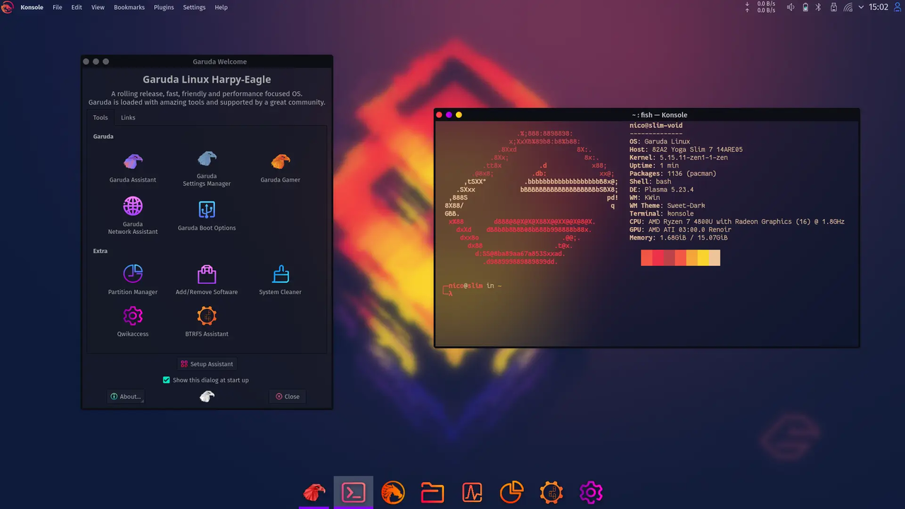 KDE - Desktop Environment Modern Yang Fleksibel