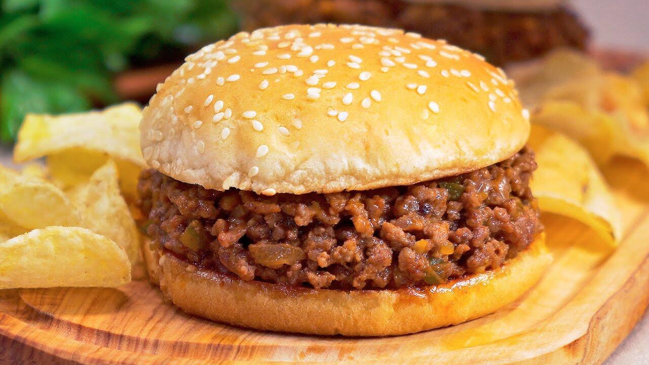 The Best HOMEMADE SLOPPY JOE Burger. EASY Recipe by Always Yummy!