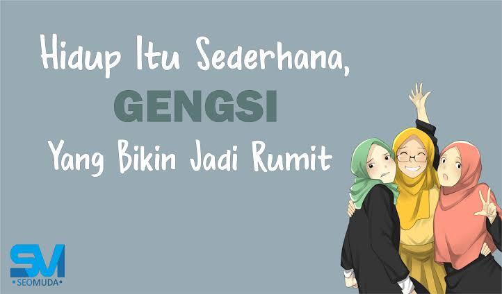 Mental Gengsi Hanya Akan Membawamu pada Kondisi Payah dan Dikalahkan Dunia
