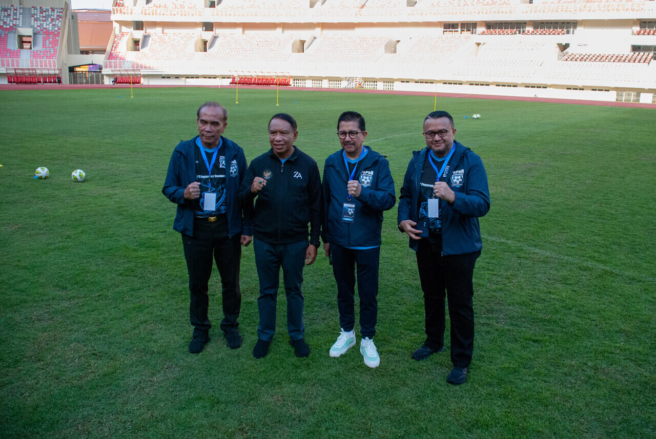 Ternyata, Menpora Pantai Terus Perkembangan Papua Football Academy