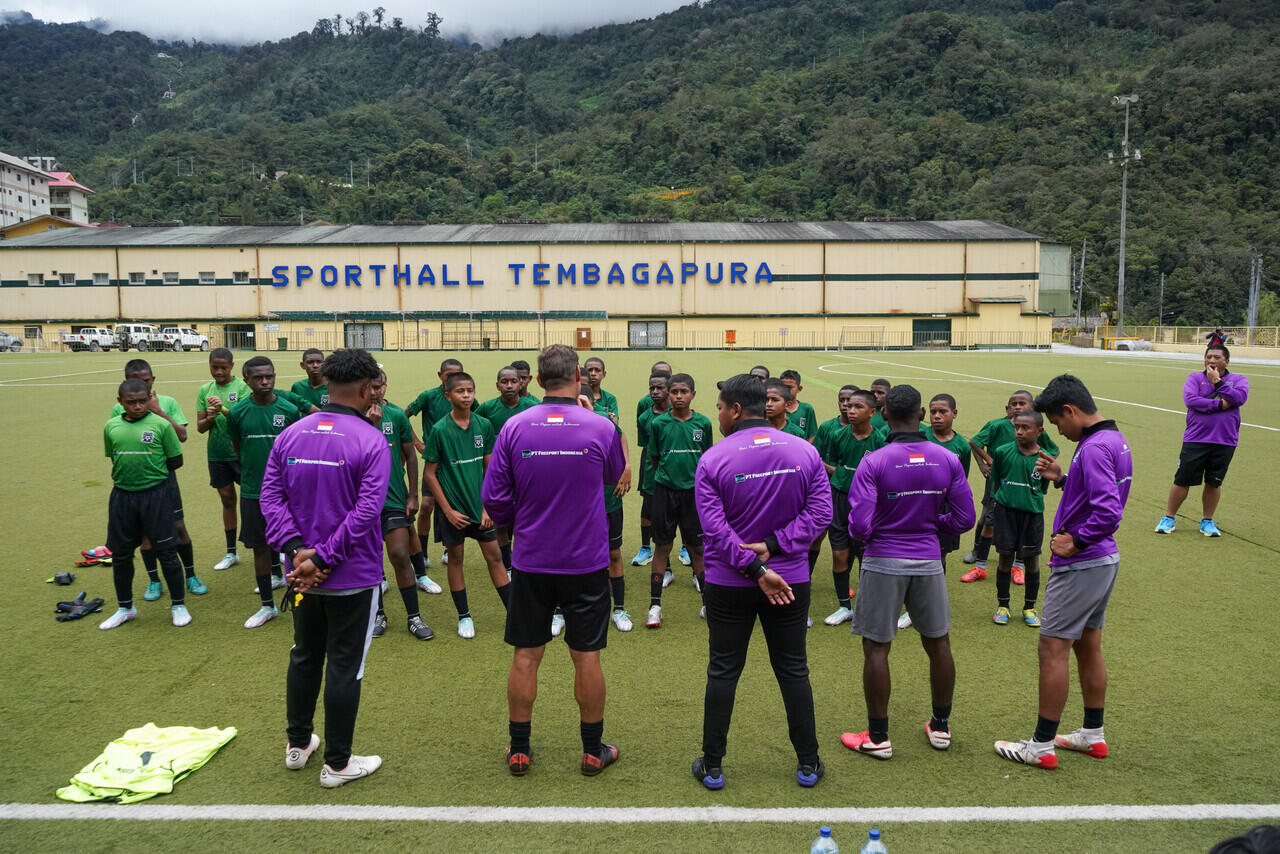 Ternyata, Menpora Pantai Terus Perkembangan Papua Football Academy