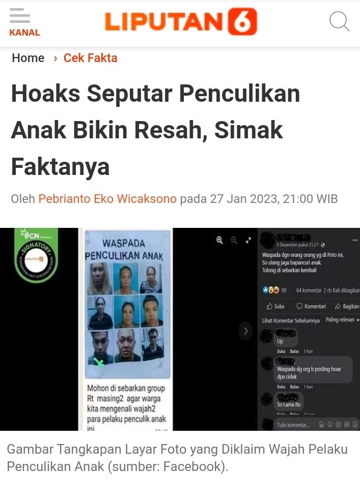 Marak Penculikan Anak, Nyata Ada ataukah Pengalihan Isu Semata?