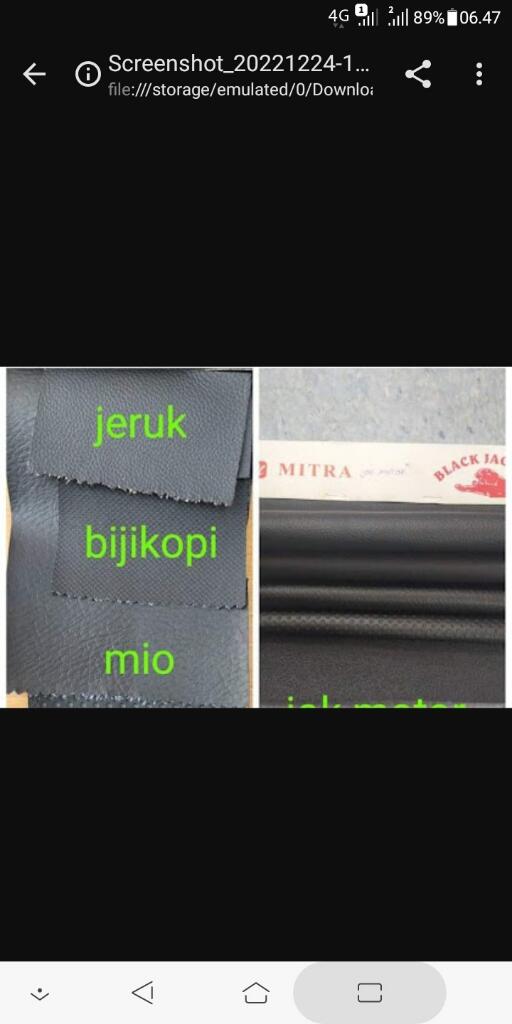 MEMILIH JENIS KULIT JOK MOTOR IDAMAN UNTUK MOTOR KESAYANGAN