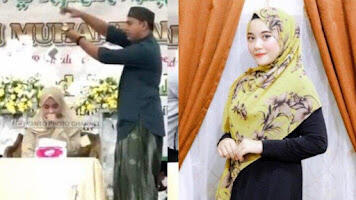 Viral..!! Qori'ah Disawer Bak Biduan Bikin Heboh Netizen