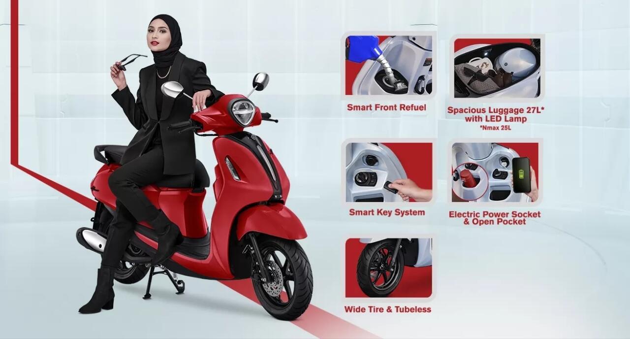 Yamaha Filano, Akan Menghajar Pasar Vespa Di Indonesia! Apakah Akan Sukses?