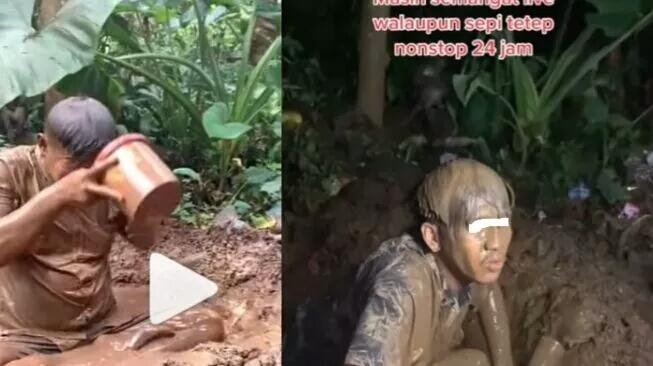 Pejabatnya Live Tidur Warganya Mandi Lumpur, Si Paling Bermanfaat Merasa Prihatin?