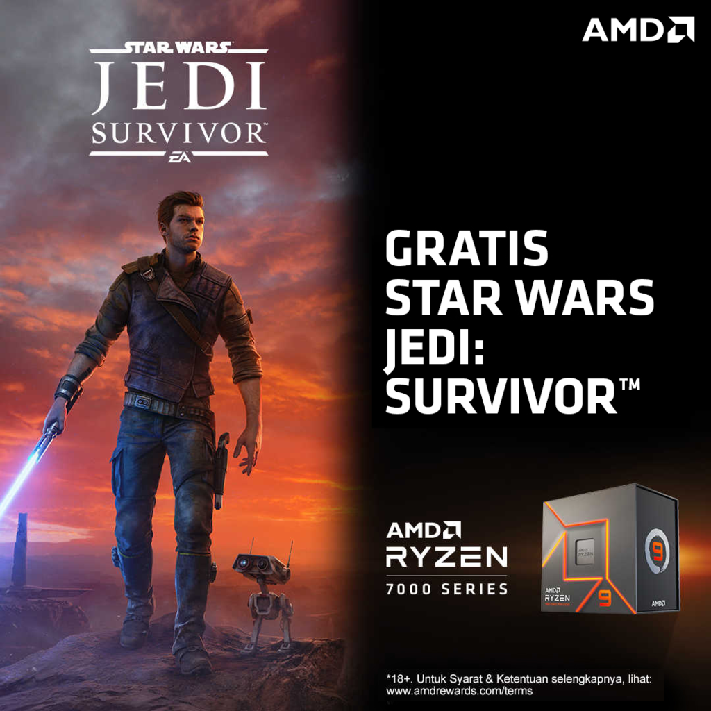 Beli Prosesor AMD Ryzen™ 7000 Series, Agan bisa dapat Bonus Game AAA!