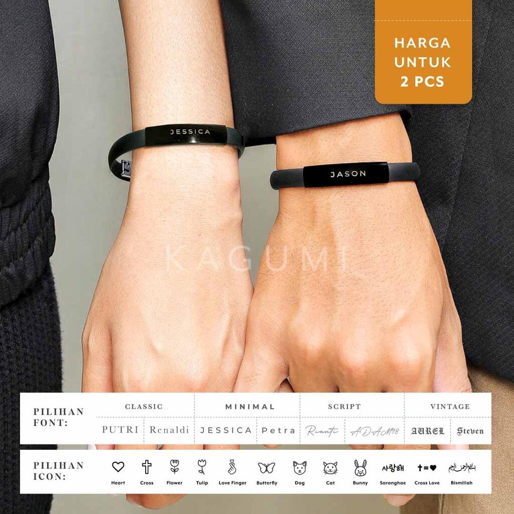 GELANG COUPLE YANG BIKIN AGAN DAN PASANGAN MAKIN KOMPAK DAN SERASI