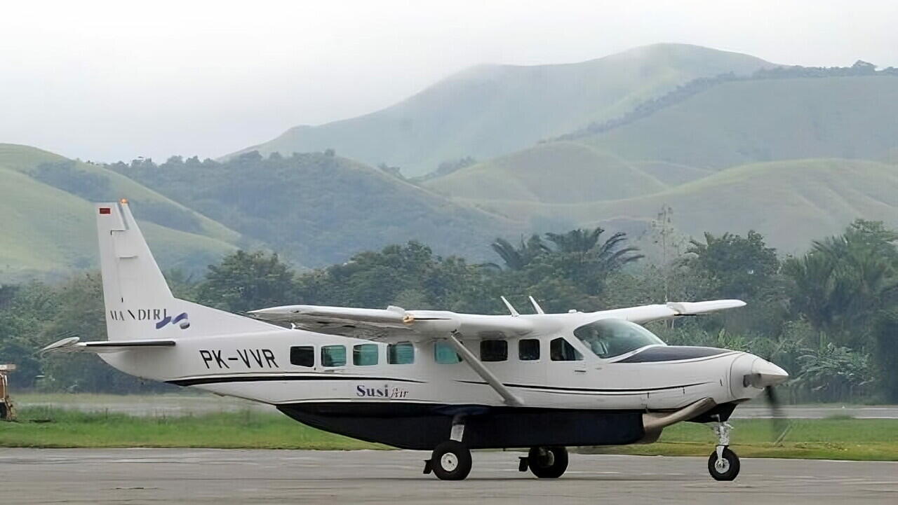 Pesawat Susi Air Diduga Dibakar di Papua