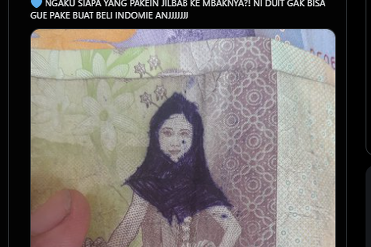 Foto Uang Rp 5.000 Dicoret-coret Disebut Tidak Berlaku, BI: Tidak Layak Edar

