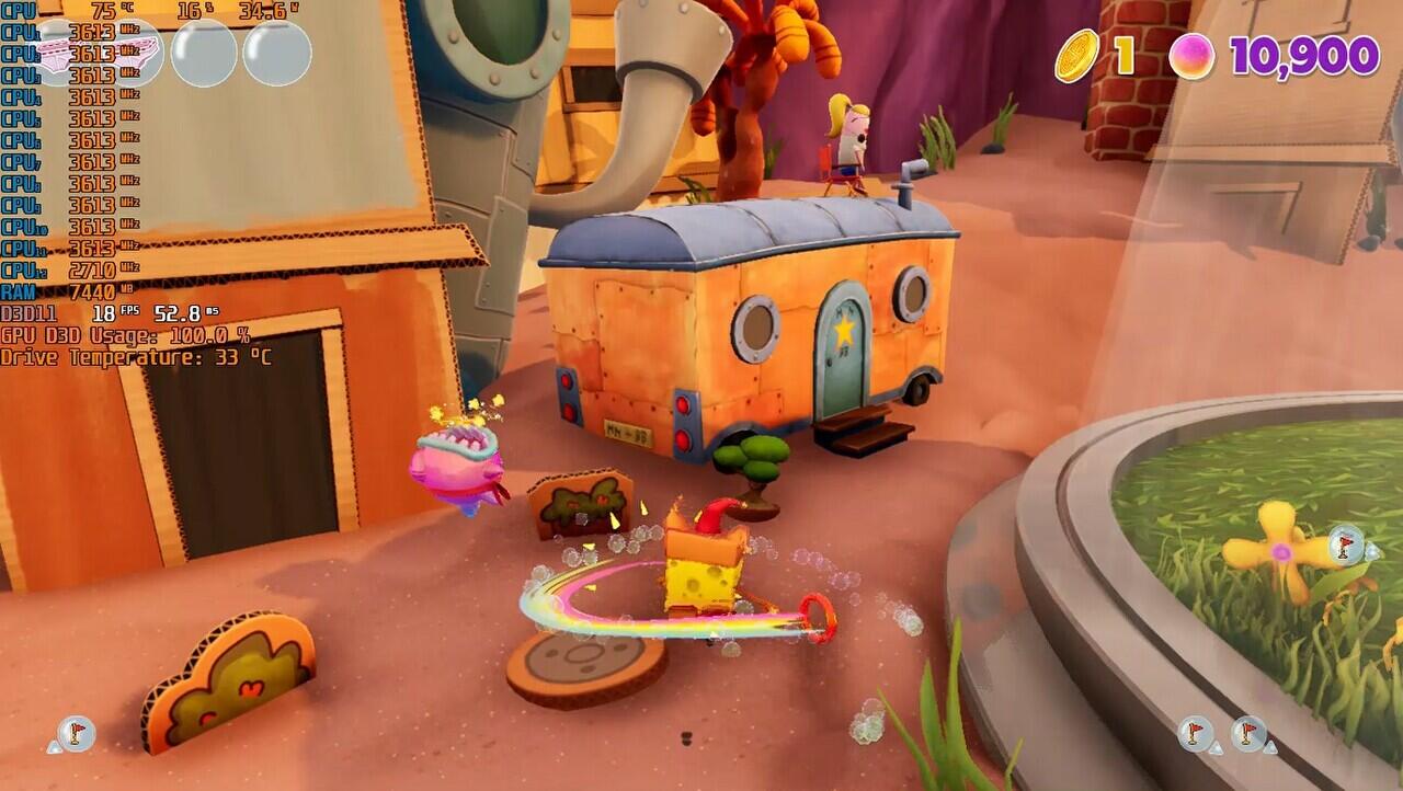 &#91;Test Game&#93; SpongeBob SquarePants: The Cosmic Shake Dengan VGA Bawaan CPU