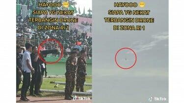 Amerika Tembak Balon Udara Paspampres TNI Tembak Drone di Area RI1 Harlah 1 Abad NU!