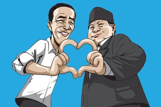 Presiden Jokowi Puji Elektabilitas Prabowo Subianto yang Terus Naik