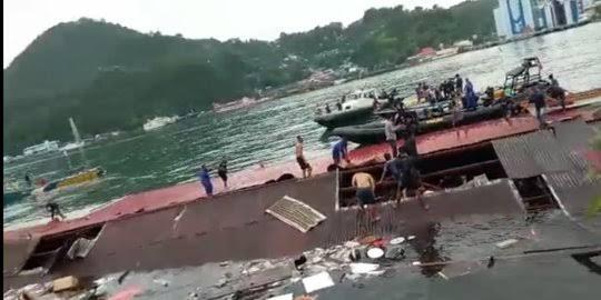 Gempa M 5,4 di Jayapura, Bangunan Mal Rusak-Kafe Hanyut ke Laut