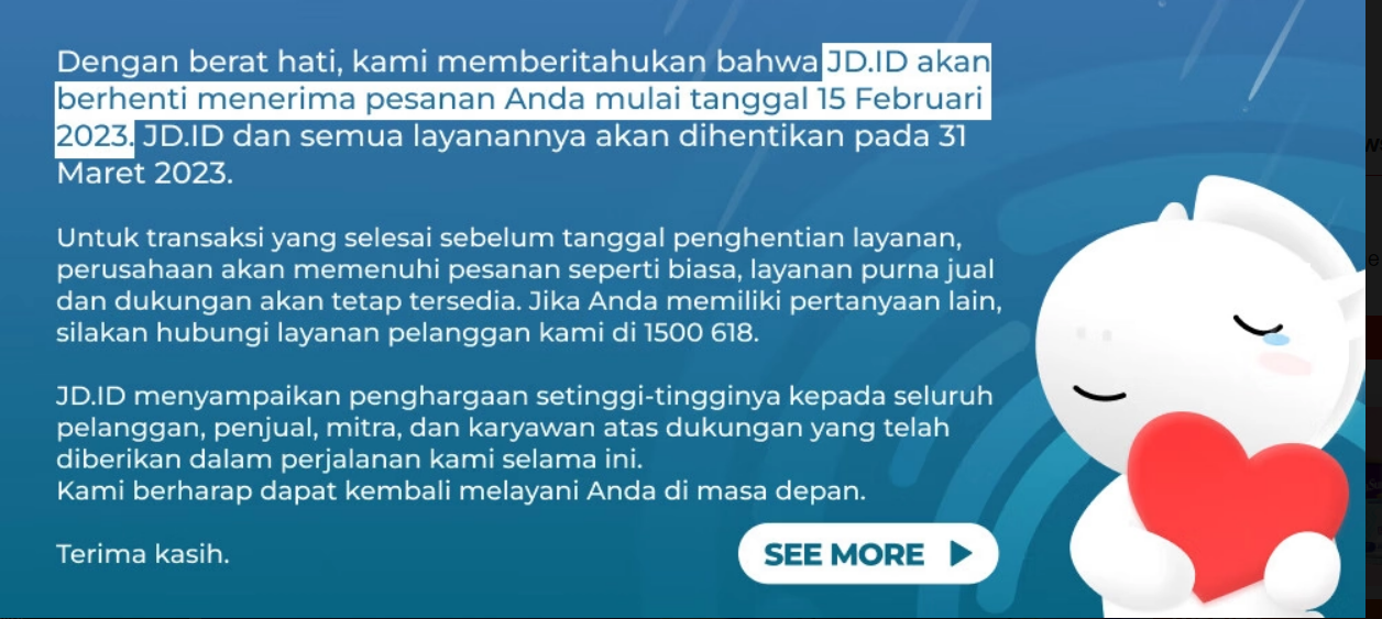 Tumbangnya JD.ID Di Indonesia! Apa Masalahnya?