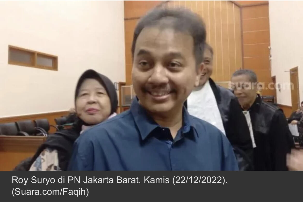 Nestapa Perjalanan Roy Suryo di Kasus Meme Stupa: Banding, Eh Hukuman Diperberat