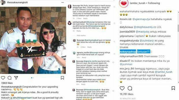 Baru Ngelamar Dewi Perssik Bobrok Sang Pilot Terungkap, Gosipin Depe Nyok Gan!