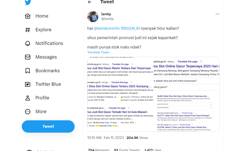 Ramai soal Website Pemerintah Jadi Iklan Situs Judi Online, Ada Apa?