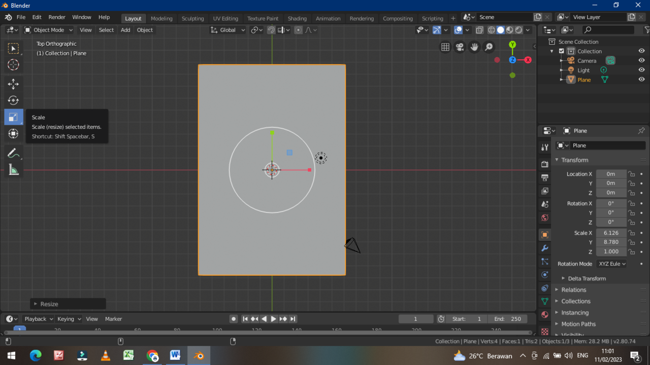 Cara membuat desain tempat tidur 3D menggunakan Blender