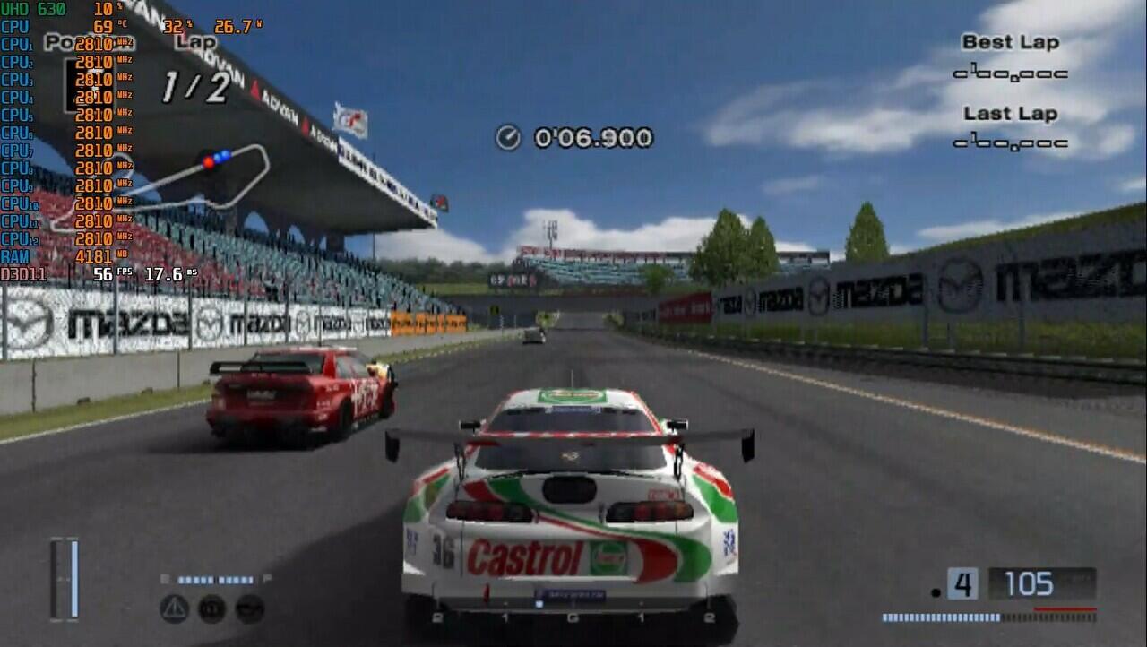 &#91;Test Game&#93; Gran turismo 4 (PS2 game) PCSX2 Tanpa VGA