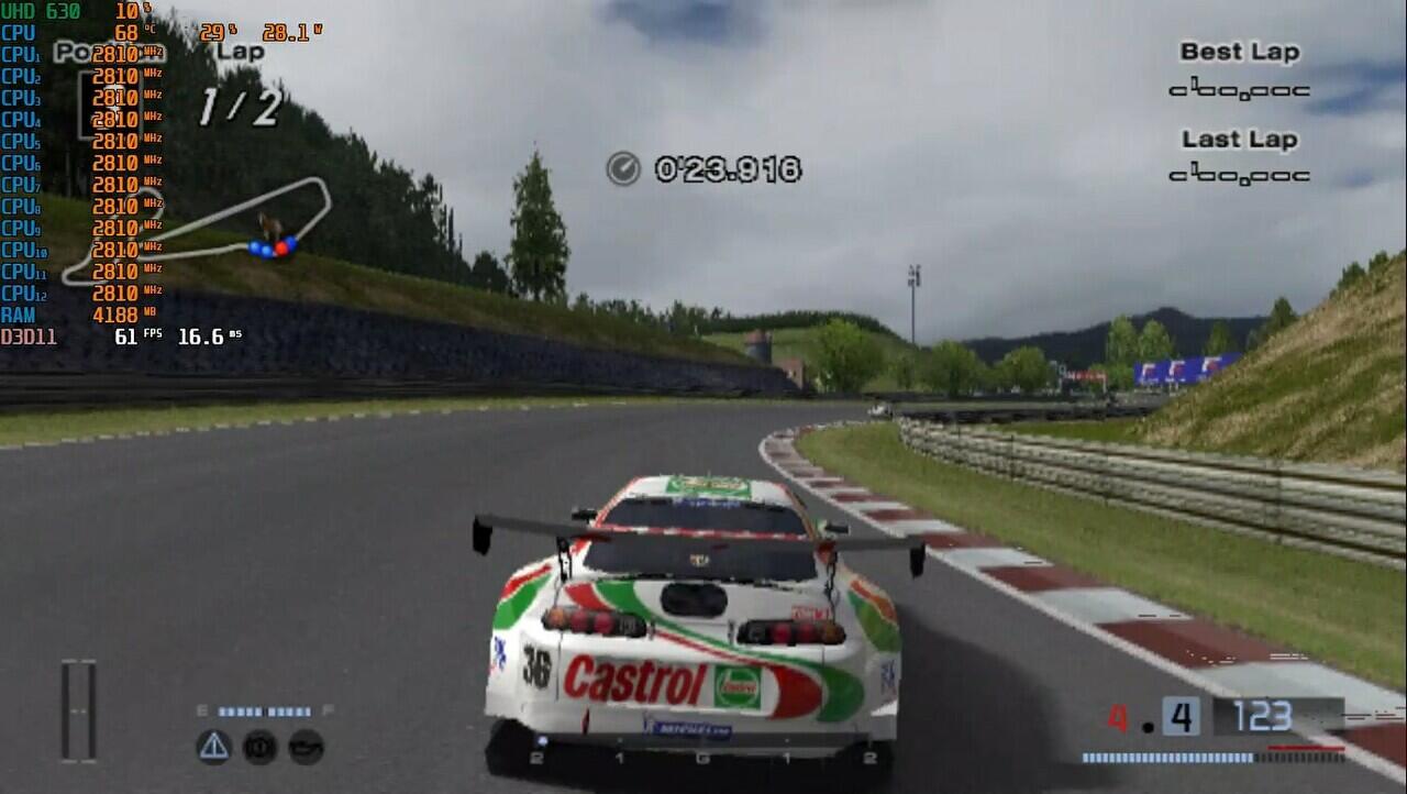 &#91;Test Game&#93; Gran turismo 4 (PS2 game) PCSX2 Tanpa VGA