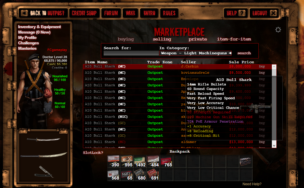Dead Frontier , game online browser mmo zombie