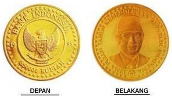 Menakjubkan! Inilah Penampakan Uang Koin Rp 850000 Bergambar Soeharto yang Langka