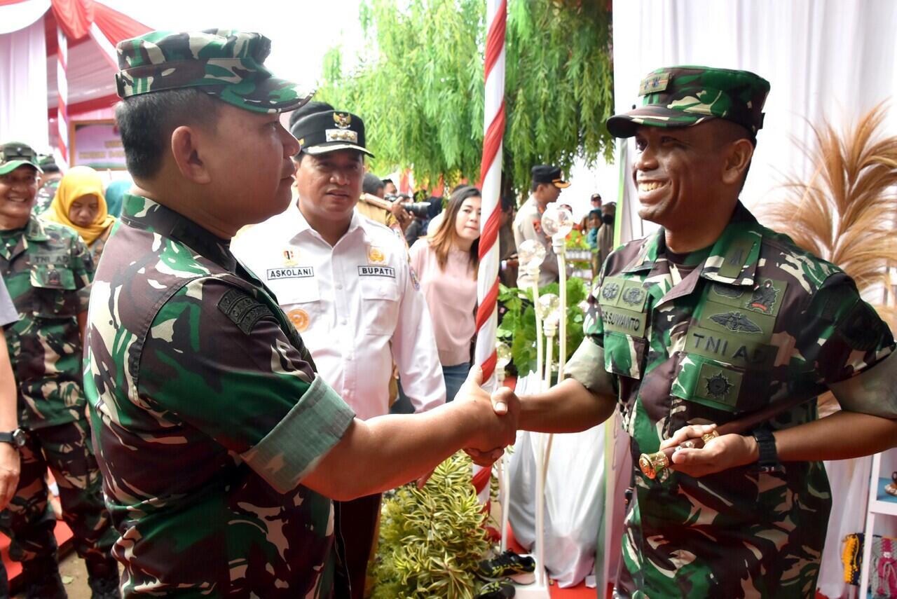 Dandim Ba Hadiri Kegiatan Kasad Launching Desa Wisata Gelebak Dalam Kaskus