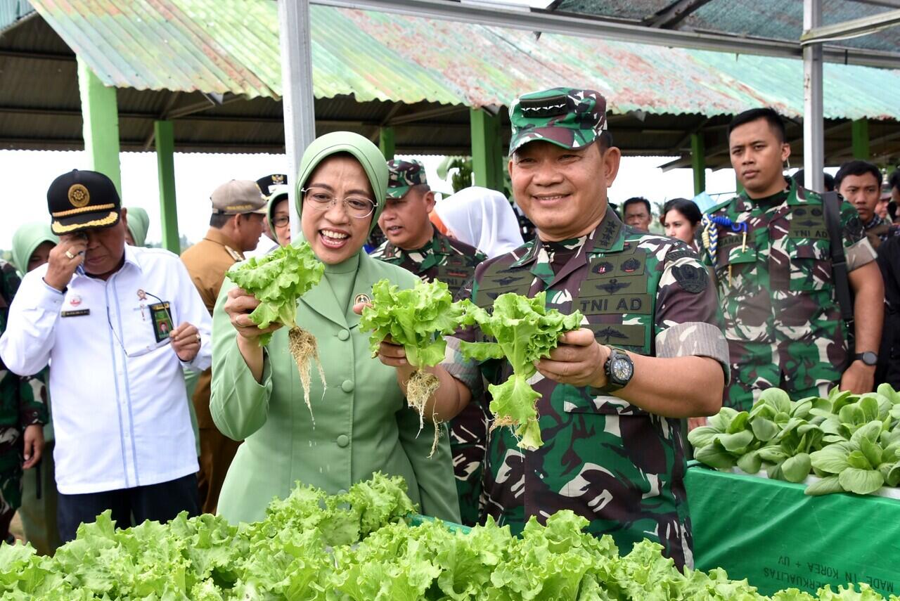 Dandim Ba Hadiri Kegiatan Kasad Launching Desa Wisata Gelebak Dalam Kaskus