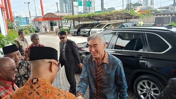 Dubes AS Kunjungi Markas PKS, Disambut Ahmad Syaikhu
