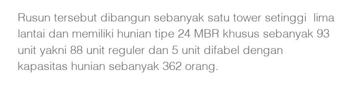 Mengintip Jeroan Rusun di Bekasi yang Disewakan Rp 10.000/Bulan

