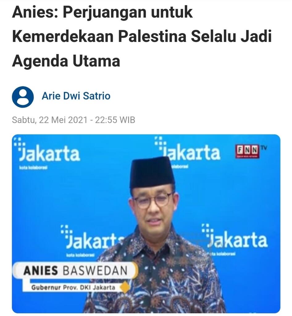Anies: 5 Tahun Tugas di Jakarta, Ada Bukti Saya Pakai Politik Identitas?
