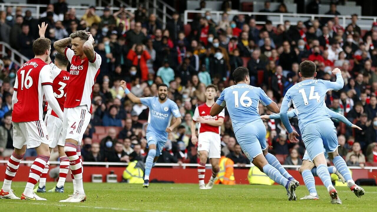 Arsenal 1-3 Man City, Haaland Sukses Bawa City Ke Puncak Liga