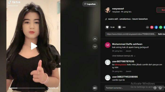 Siapa Nesya Pemeran Video Viral Adegan Asusila Di Hotel Yang Masih 18