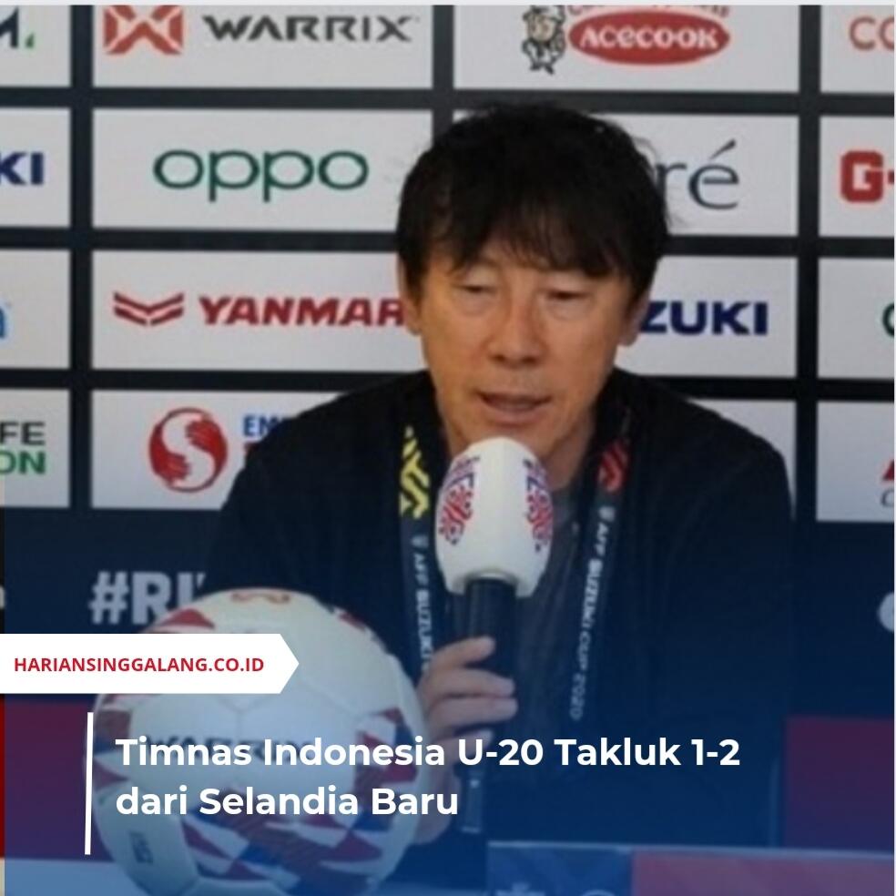 Timnas Indonesia U-20 Takluk 1-2 dari Selandia Baru