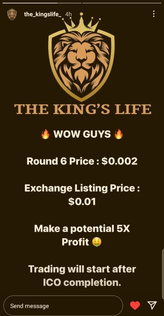 The King's Life : Luxury Lifestyle Industry (Launching 23/11/22).