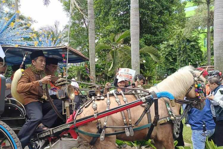 Momen Kuda Delman Anies Sempat Ngamuk, Tak Mau Jalan ke Markas PKS 