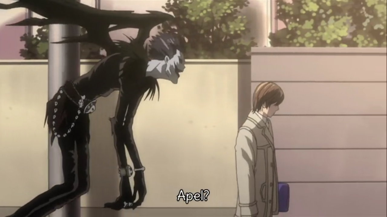 Pesan Moral Anime Death Note tentang Shinigami (review anime)