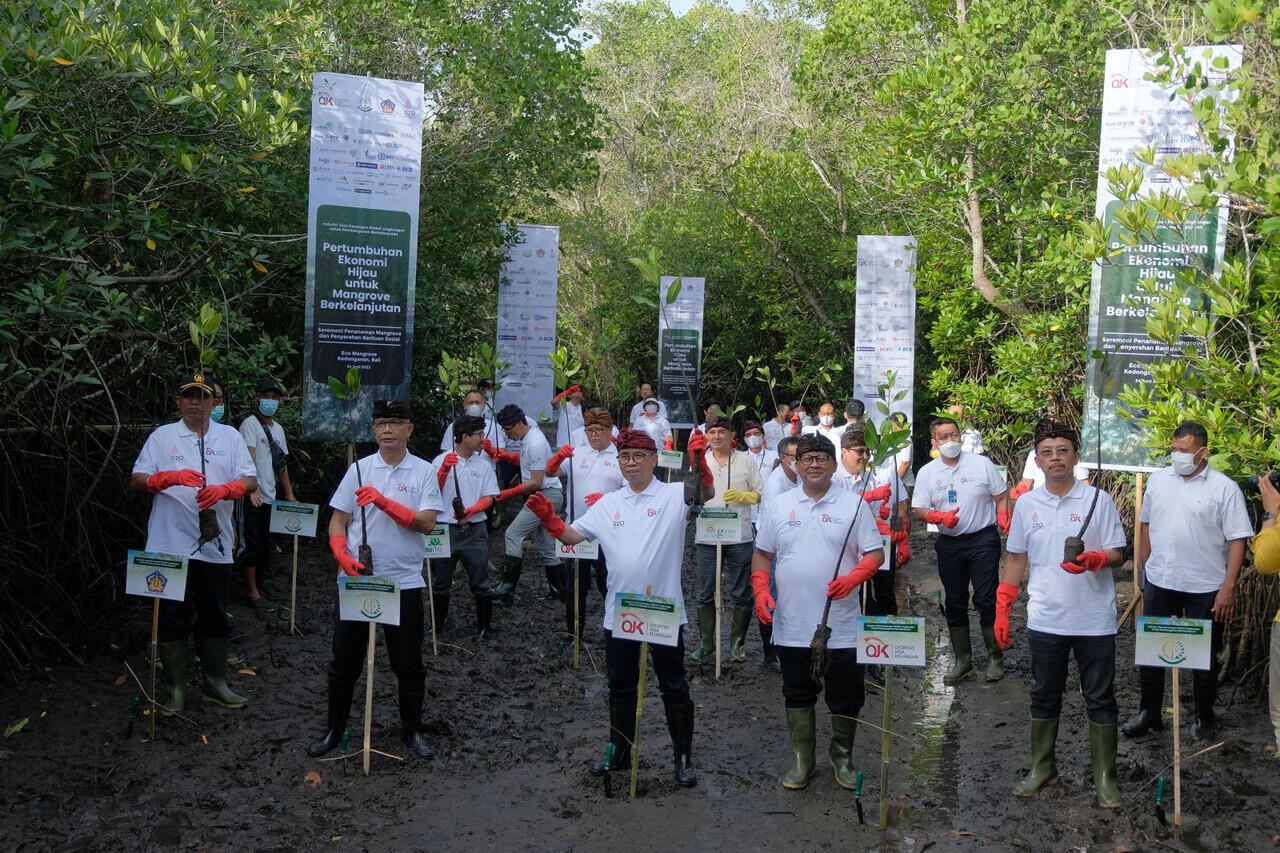 Menanam Bakau Untuk Indonesia 