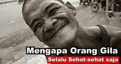 Dua Orang ODGJ Sebuah RSJ Lagi Ngobrol