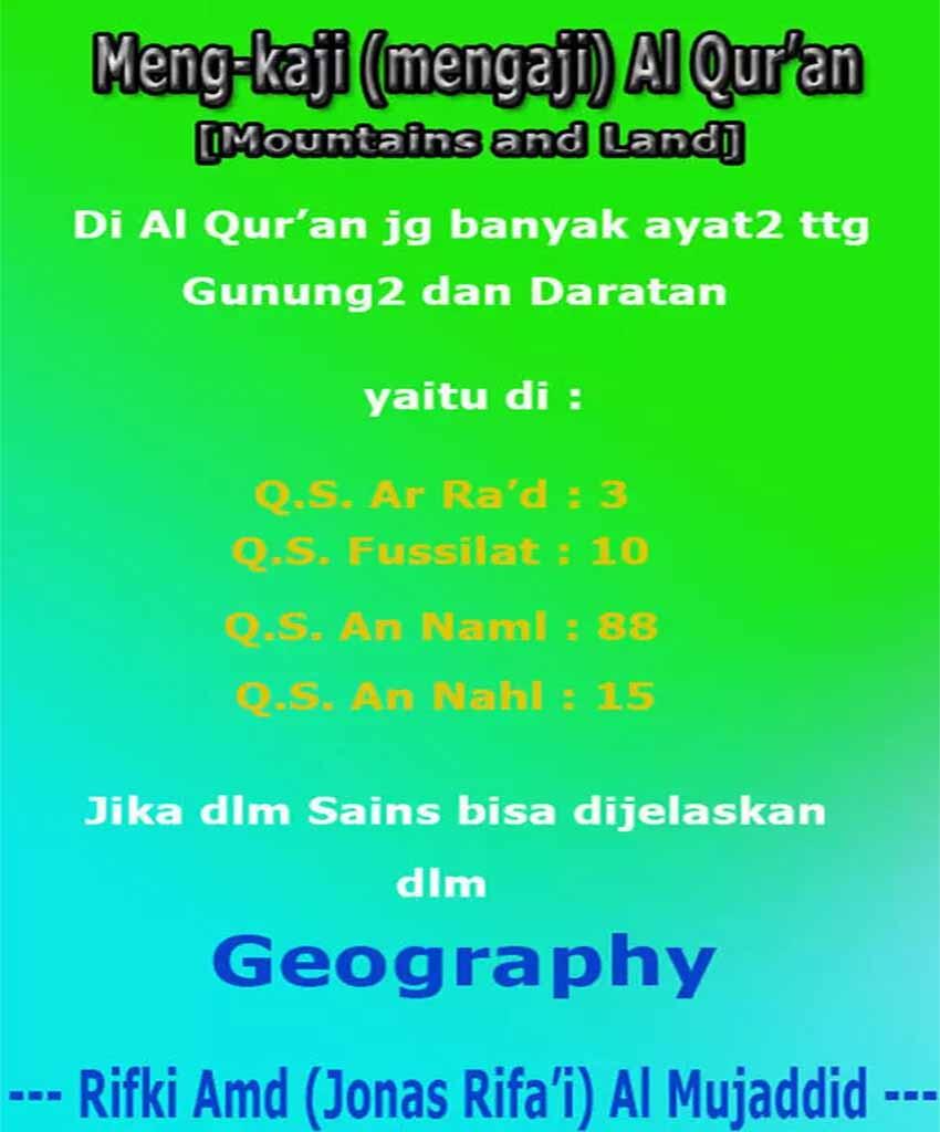 (RFK Photoshop/Graphic Muhasabah) Inilah 5 Sifat-Sifat Agama Islam Kita Semuanya