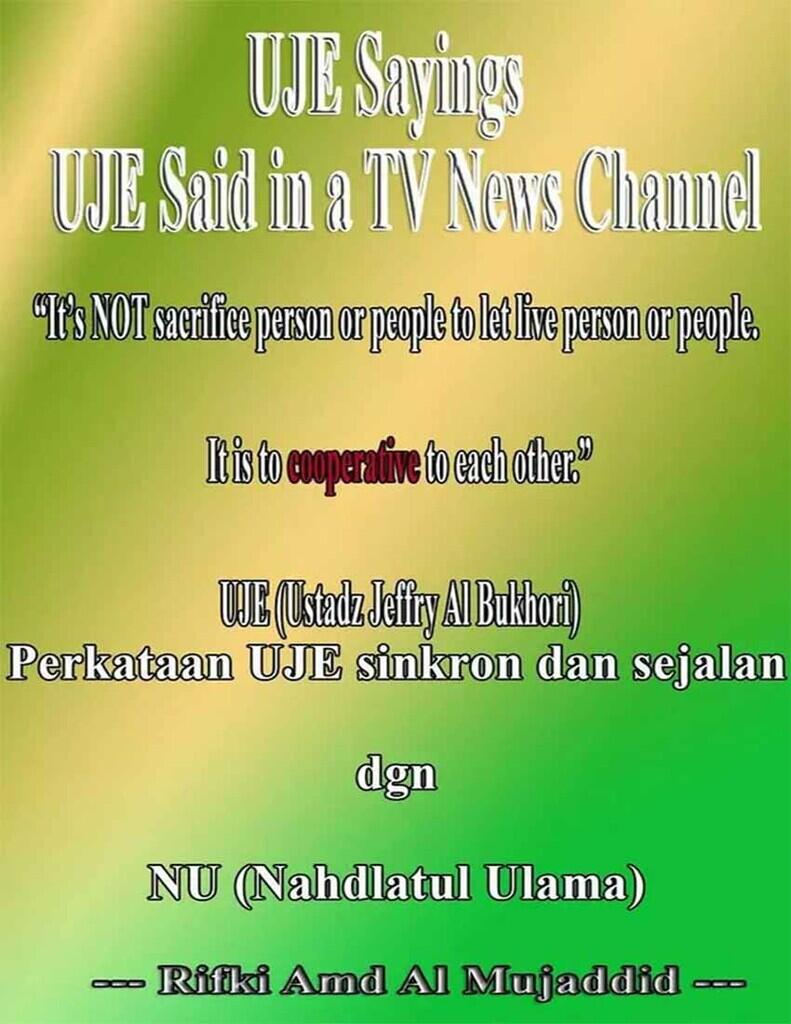 (RFK Photoshop/Graphic Muhasabah) Inilah 5 Sifat-Sifat Agama Islam Kita Semuanya