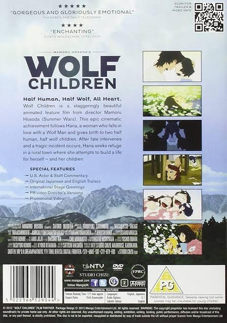 Wolf Children, Anime Keren Tapi Jarang Yang Tahu!