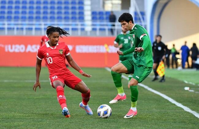 Garuda Muda Ditekuk 10 Pemain Irak di Piala Asia U-20 2023. Netizen: Mainnya Kacau!