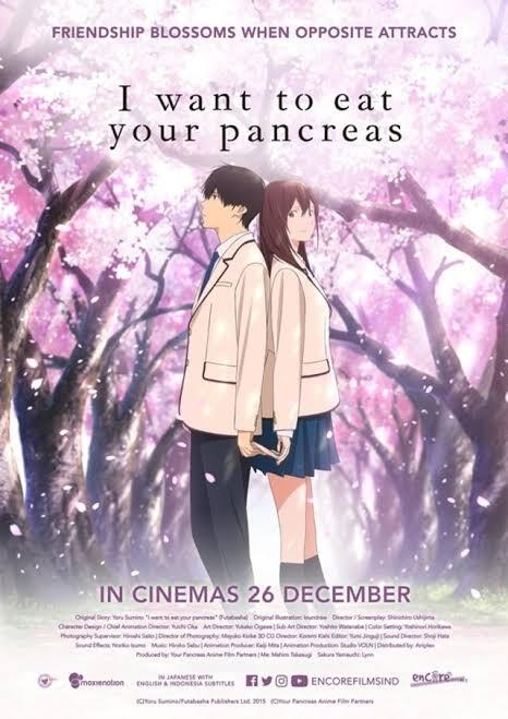 I Want to Eat Your Pancreas, Judul Anime Yang Bikin Salfok! Storynya Bikin Baper