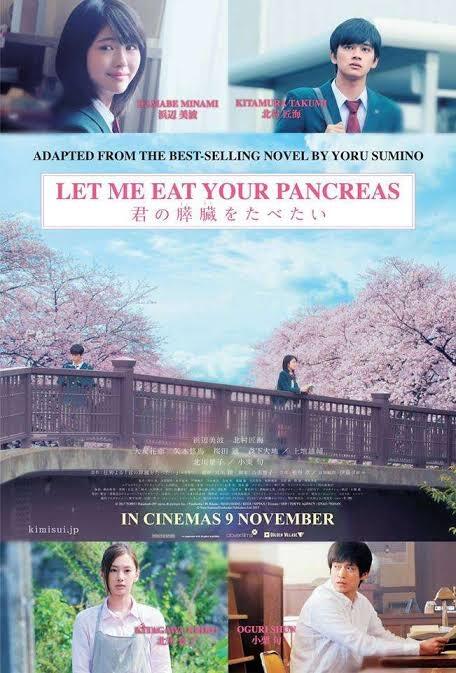 I Want to Eat Your Pancreas, Judul Anime Yang Bikin Salfok! Storynya Bikin Baper